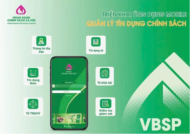 Ngân hàng Chính sách Xã hội triển khai ứng dụng Quản lý Tín dụng chính sách trên địa bàn xã Quảng Điền